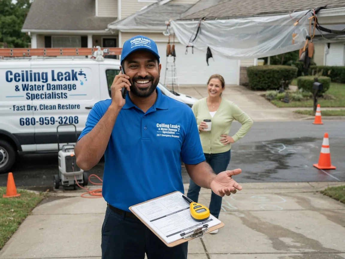 Ceiling Leak Cleanup Glenwood, AR FAQs